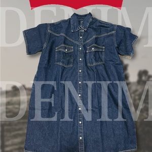 Levi’s Denim Shirt Dress